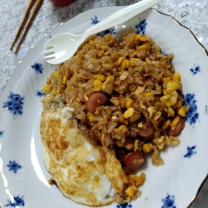 焼きめしが食べたくて作りました。美味しく出来ました。ありがとうございます。